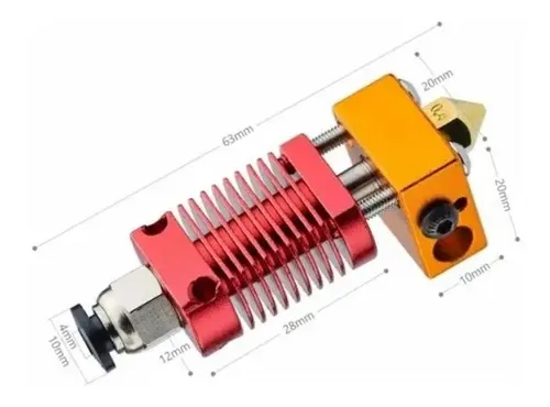 Hotend Extrusor Creality Mk8 Ender 3 Cr10