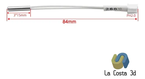 Termistor Ender 3 V3 Se Sensor De Temperatura