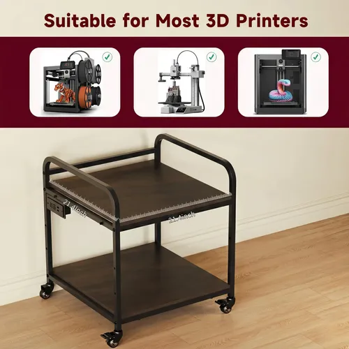 Soporte Impresora 3d Resistente Con Toma Corriente