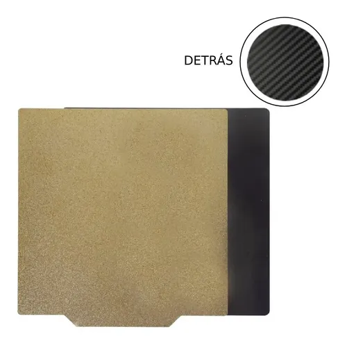 Mesa Magnética Flexible De Acero Con Pei  180x180mm Doble Ca