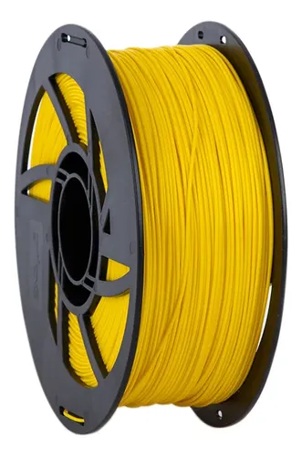 Filamento ABS 1.75mm Grilon3 Amarillo 1kg Para Impresión 3D Alta Resistencia