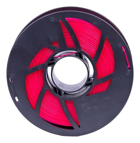 Filamento Grilon3 1kg Pla 1.75mm Impr. 3d A B Color Magenta Flúo