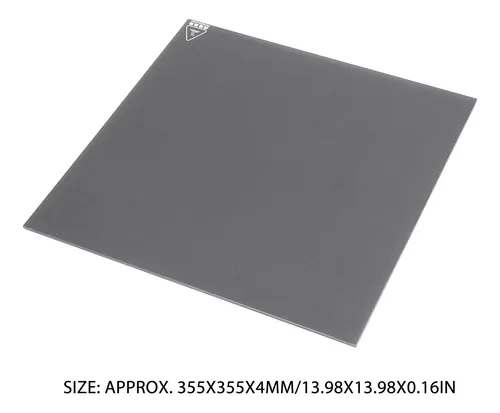 Plataforma De Vidrio Para Impresora 3d 355x355x4mm Micro