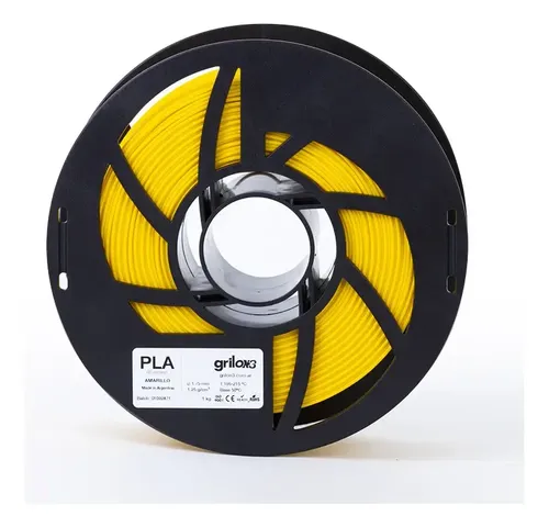 Filamento Pla Ingeo Grilon3 1kg – 1.75mm Impresion 3d Dropix Color Amarillo