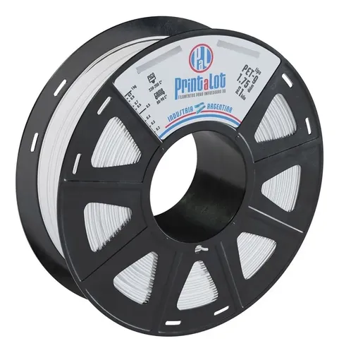 Filamento Para Impresoras 3d Petg X 1kg Full :: Printalot Color Blanco Ø 1,75 mm