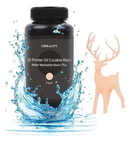 Resina Para Impresion 3d Lavable Al Agua Wash Piel Skin 1kg