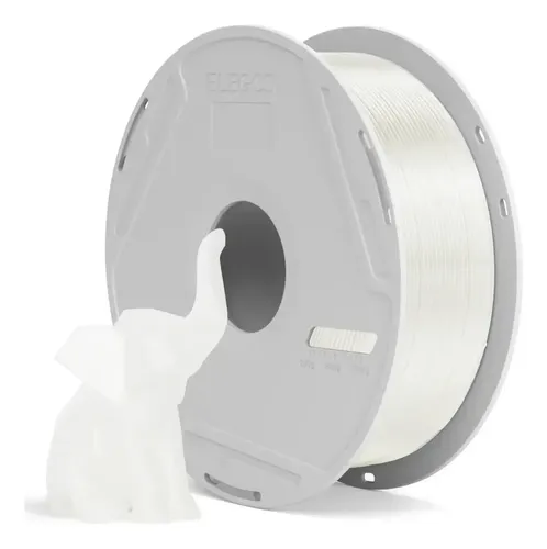 Filamento Elegoo Pla Translucido Natural -1.75mm-1kg Abs Natural