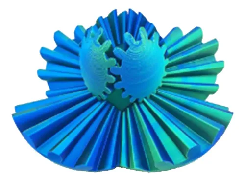 La Bola De Engranaje Impresa En 3d Regula La Tensión Y La Ro