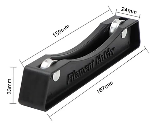 Soporte De Filamento 5x Para Impresora 3d, Negro, 5 Unidades