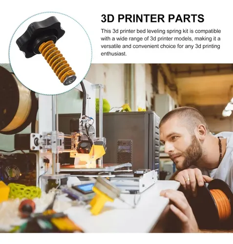 Kit Resortes Y Tuercas Nivelado Cama Impresora 3d