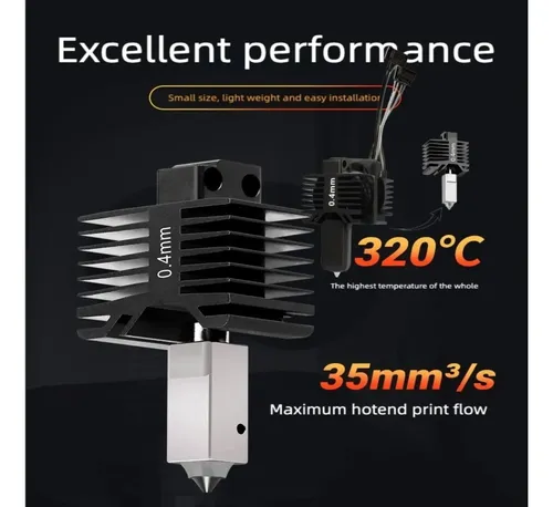Kit Dargoose Hotend Para Impresora 3d Bambu Lab P1p P1s 24v