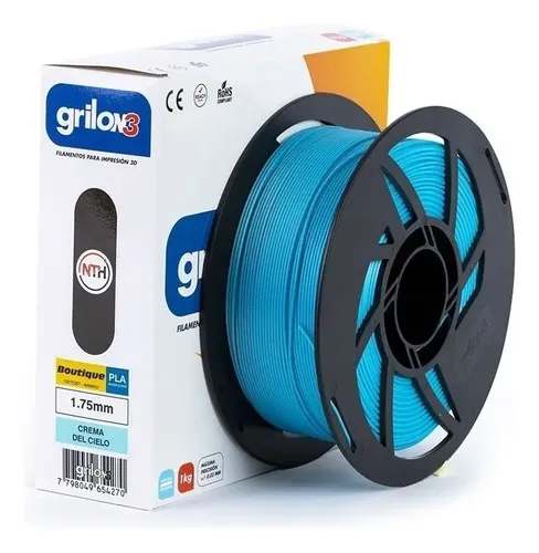 Filamento Pla Boutique 1.75mm Grilon3 – 1kg – Impresion 3d Color Crema Del Cielo
