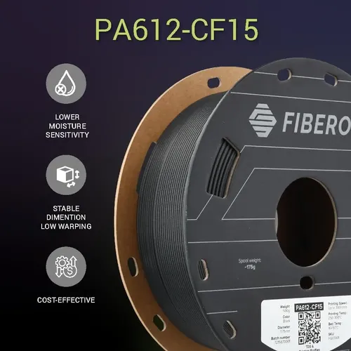 Filamento De Nylon De Fibra De Carbono Polymaker Pa612-cf De