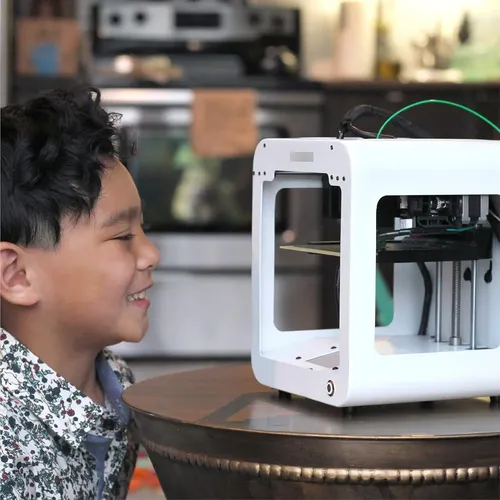 Impresora 3d Alpha Three Toybox Para Niños Con Fácil Configu