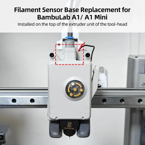 Componente Mecánico Imdinnogo Base De Sensor De Filamento A1