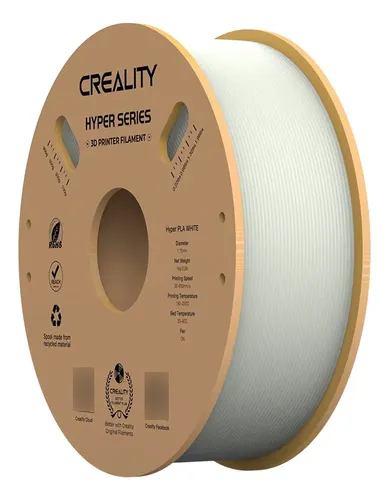 Creality Filamento Hyper Fast Pla 1,75mm 1kg Blanco