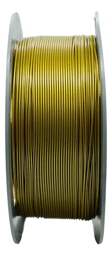 Filamento Filar Pla 1 Kg 1.75mm Impresora 3d *capas3d* Dorado