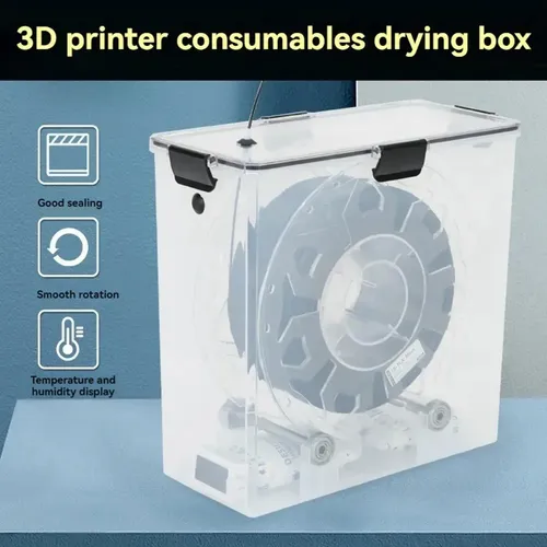 Caja Secadora Filamento Impresora 3d Calefactada Transparent
