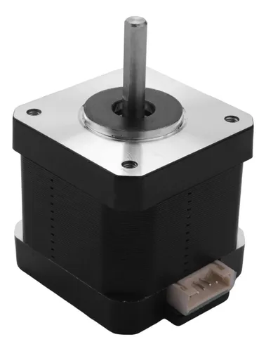 Motores De Impresora 3d 4x, Motor Paso A Paso Nema 17, 40 Mm Black