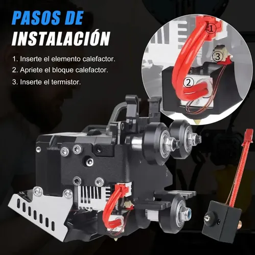 Kit Hotend Bloque Calentador 300 °c S1 Pro Cr 24v