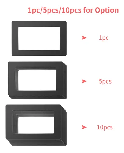 Piezas De Impresora 3d, Junta Lcd Negra, Protección De 6.5 X