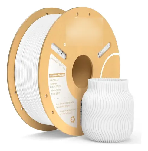 Filamento Elegoo Pla Matte-1.75mm-1kg-blanco Matte