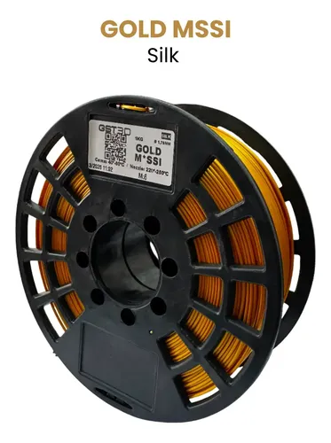 Filamento Pla+ Silk Mssi Gst3d 1.75mm 1 Kg Impresión 3d Mssi