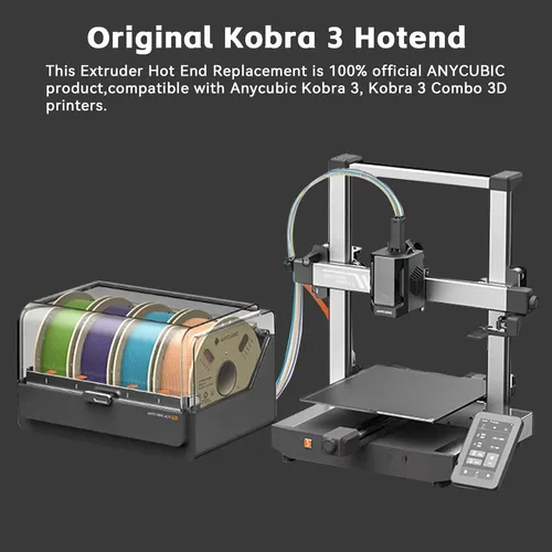 2pcs Hotend Kobra 3 Boquilla Latón 0.4mm Para Anycubic