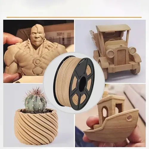 Filamento Pla De Madera 1.75mm 1kg Color – Pla Amarillo Oro