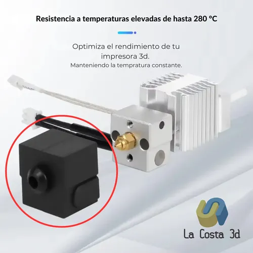 Funda Protector Silicona Hotend Ender 3 V3 Se