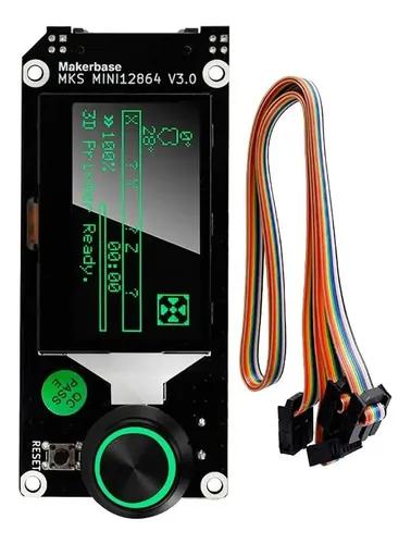 Pantalla Lcd Lateral De Tarjeta De Inserción Mini12864 V3.0 Para Pantalla 3d