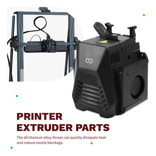 Extrusora Para Impresoras 3d Neptune 4pro Imprime Desde For  Negro