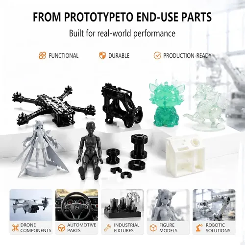 Resina Para Impresora 3d, Resina De Ingeniería De Alta