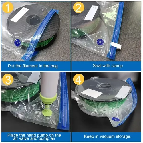 ` Bolsas De Almacenamiento De Filamentos De Compresión Al
