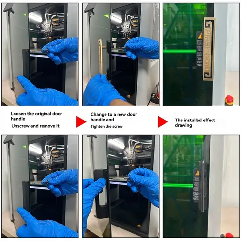 Para Accesorios De Impresora 3d H2d, Interruptor De Manija D