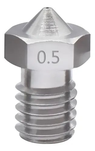 Pico Nozzle V6 Acero Inoxidable 0.2 A 1.0mm Filamento 1.75mm