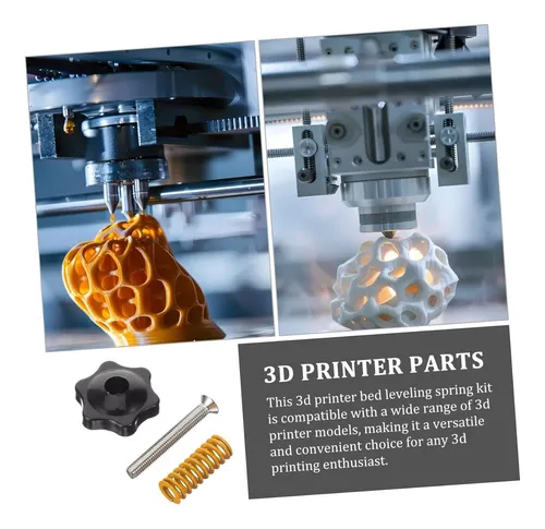 Kit Resortes Y Tornillos Nivelación Cama Impresora 3d