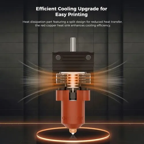 Hotend K1 K1c K1 Max Con Disipador Térmico Completo