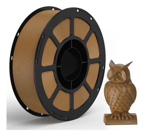 Filamento Pla 1.75mm 1kg Color Madera For Impresora 3d