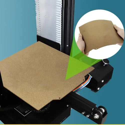 Cama De Impresora 3d Hoja De Pei Magnética Accesorios De S