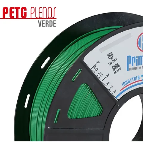 Filamento Para Impresoras 3d Petg X 1kg Full :: Printalot Color Verde Ø 1,75 mm