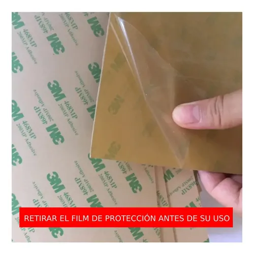 Lamina Pei Con Adhesivo 3m 410×410 Espesor 0.3mm