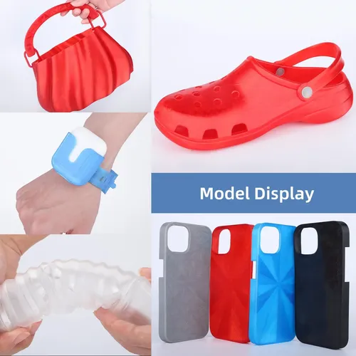 3dhojor – Filamento De Tpu (1,75 Mm, Flexible, 1 Kg), Color  Negro