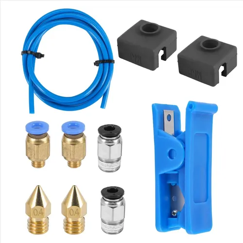 Kit De Piezas Para Impresora 3d Con Tubo Bowden Xs, Cortador