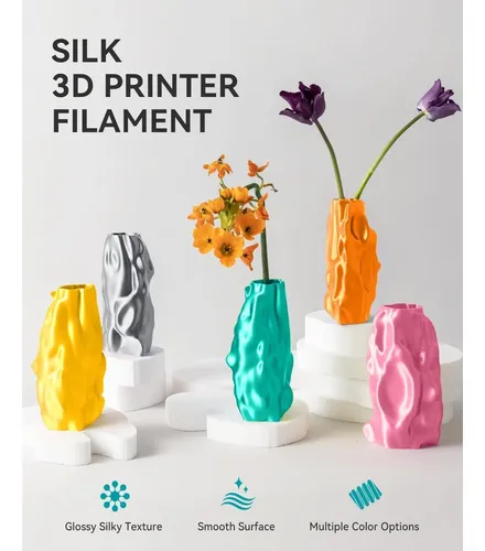 Filamento Pla Seda Sunlu 1kg 1.75mm Oro Brillante