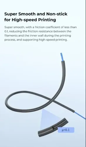 Tubo De Teflon Ptfe Ultra Suave Capricorn Teflón 1 Mts