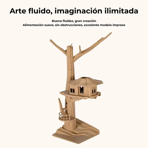 Filamento Impresora 3d Pla Dark Wood High Speed Fremover