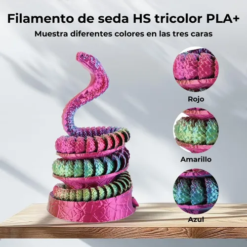 Filamento 3d Fremover Silk Tri 1.75 Mm 1 Kg Impresión 3d Gold Copper Black