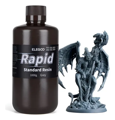 Resina Estandar Rapida Elegoo 1 Kg Gris