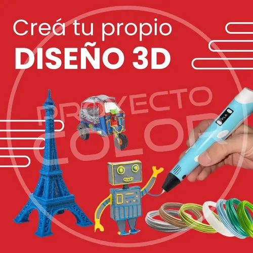 Filamento PLA 1.75mm 5m x10 Colores Para Lápiz 3D Compatibles GST3D